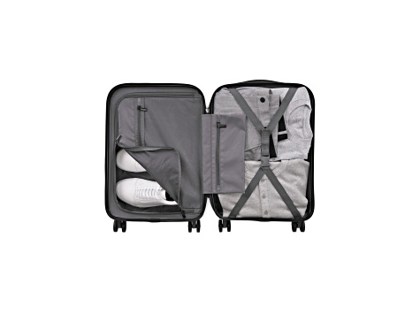 Bugatti Mecca 2 Piece Expandable Luggage Set in Pink