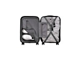Bugatti Mecca 2 Piece Expandable Luggage Set in Pink