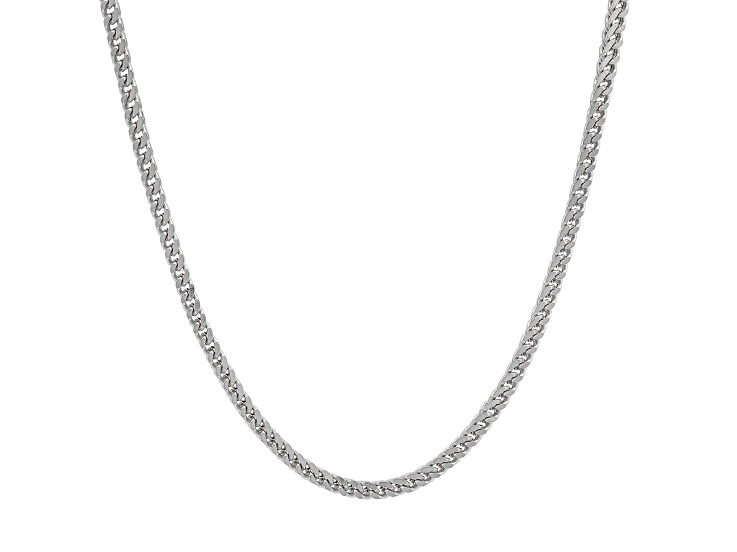 Men's Stainless Steel Franco Box Chain Necklace