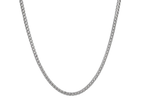 Men's Stainless Steel Franco Box Chain Necklace