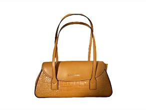 Michael Kors Katya Medium Flap Shoulder Bag in Deer Croc