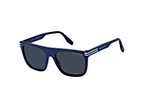 Marc Jacobs Men's 56mm Blue Browline Sunglasses  | MARC586S-0PJP-KU