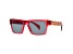 Versace Men's Fashion 54mm Transparent Red Sunglasses|VE4445-5409-1-54