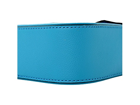 Versace Blue La Medusa Mini Top-Handle Bag
