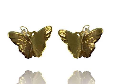 Multi-Pack Goldtone Butterfly and Clear Earring Backs - 40 Pack