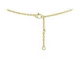 Judith Ripka Heart Mother-Of-Pearl and Bella Luce® 14K Gold Clad Station Necklace