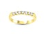0.30cttw 7 Stone Diamond Band Ring in 14k Yellow Gold