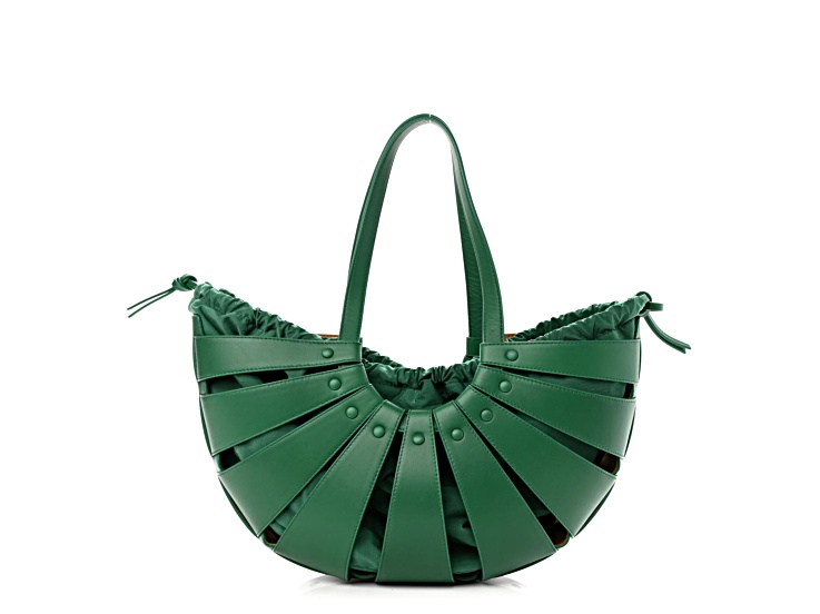 Bottega Veneta The Shell Bag Racing Green French Calfskin