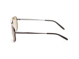 Michael Kors Men's Glasgow 60mm Matte Gunmetal / Olive Sunglasses|MK1133J-1023-2