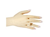 Calvin Klein "Draw" Rose Gold Tone Stainless Steel Ring