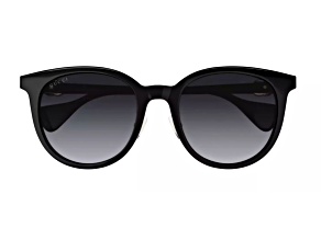 Gucci Black Frame / Gray Gradient Lens Sunglasses