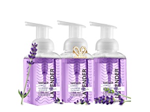 Lovery Foaming Hand Soap Set - Lavendar Jasmine Scent, 3pc