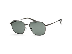 Michael Kors Men's Tahoe 56mm Matte Gunmetal Sunglasses | MK1105-100371-56