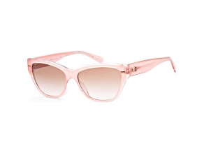 Coach Women's Fashion HC8370F-574313 56mm Milky Pink/Transparent Pink Sunglasses | HC8370F-574313-56