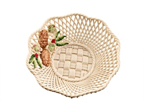 Belleek Wild Irish Hedgerow Winter Basket