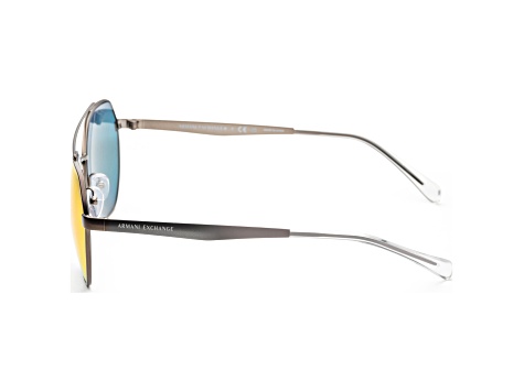 Armani Exchange Men's Fashion 56mm Matte Brown Sunglasses | AX2041S-60016Q