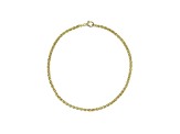 Judith Ripka Verona 14K Gold Clad 18" Spiga Chain Necklace