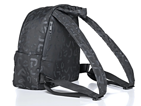 GO Dash Dot Mini Maya Backpack Handbag in Cheetah Black