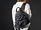 GO Dash Dot Mini Maya Backpack Handbag in Cheetah Black