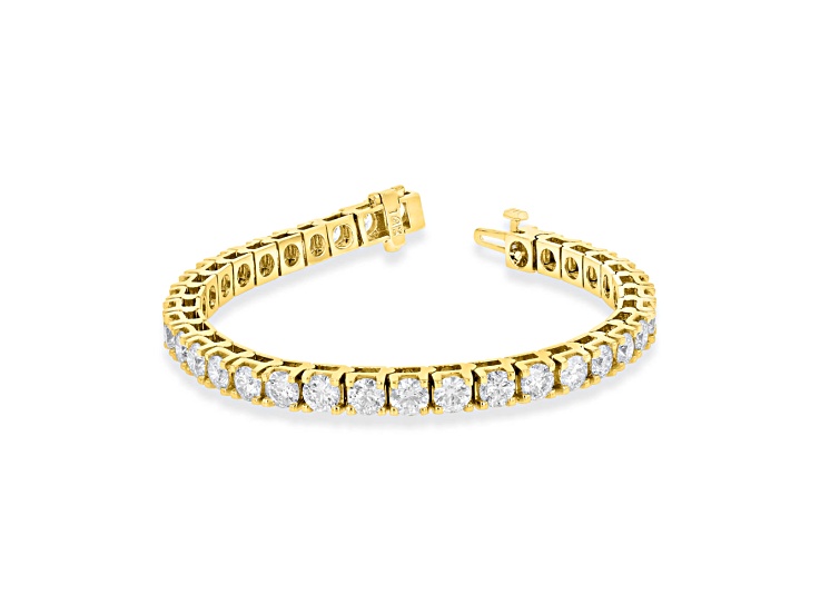12.00ctw Diamond Tennis Bracelet  in 14k Yellow Gold