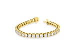 12.00ctw Diamond Tennis Bracelet  in 14k Yellow Gold