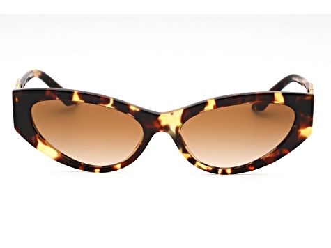 Versace Women\'s Tortoiseshell Sunglasses - Brown Lenses Versace Amber Havana Brown Shade Lens Tortoise Sunglasses  main image 4