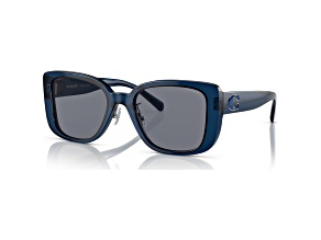 Coach Women's 54mm Transparent Blue Sunglasses  | HC8352-571480-54