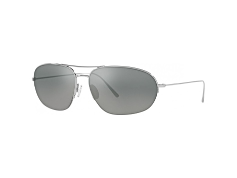 Oliver Peoples Unisex Kondor 64mm Silver Sunglasses | OV1304ST-50366I