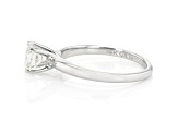 White Lab-Grown Diamond 14k White Gold Solitaire Ring 1.00ctw