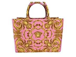 【VERSACE】今季新作/La Medusa/装飾バケットバッグ/ターコイズ レディース La Medusa ハンドバッグコレクション | ヴェルサーチ
