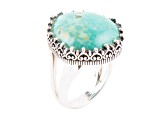 Barse Jewelry Green Turquoise Sterling Silver Ring