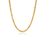 Yellow Citrine 18k Yellow Gold Over Sterling Silver Tennis Necklace 18.06ctw