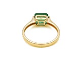 1.45 Ctw Emerald Ring in 14K YG