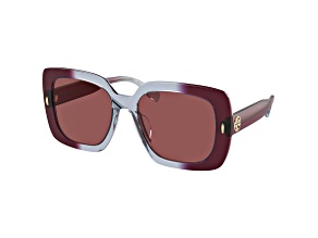 Tory Burch Women's 56mm Gradient Burgundy Sunglasses