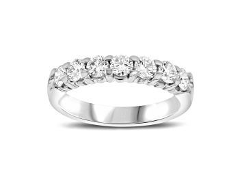 Picture of 1.00cttw 7 Stone Diamond Band Ring in 14k White Gold