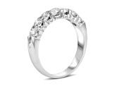 1.00cttw 7 Stone Diamond Band Ring in 14k White Gold