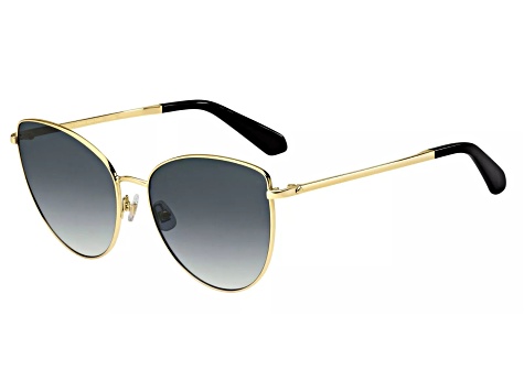 Kate Spade Gold Tone Frame / Dark Gray Gradient Lenses  display picture 2