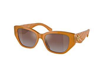Picture of Tory Burch Women's 53mm Milky Brown Sunglasses  | TY7196U-19586K-53
