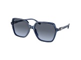 Michael Kors Women's Jasper 60mm Blue Transparent Sunglasses  | MK2196F-39568F-60