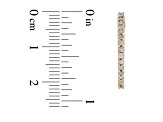 0.70ctw Diamond Hoop Earrings in 14k Yellow Gold