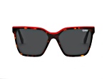 Quay Level Up Tortoise Red Square Frame / Smoke Lenses 