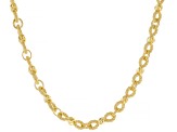 Judith Ripka 14K Gold Clad Infinity Link 18" Necklace