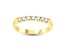 0.25ct tw 7 Stone Diamonds Band Ring in 14k Yellow Gold