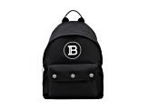Balmain B-Back Black Nylon White Logo Backpack