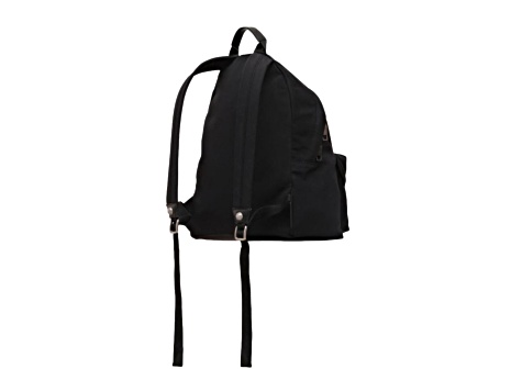 Balmain B-Back Black Nylon White Logo Backpack