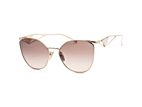 Prada Women's Fashion 59mm Pale Gold Sunglasses|PR-50ZS-ZVN3D0