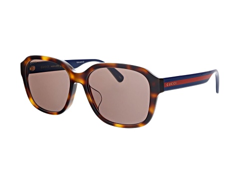 Gucci Havana 57 mm Men's Sunglasses GG0929SA-002 57