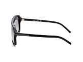Guess Men's 60 mm Matte Black Sunglasses