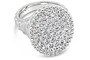 Judith Ripka 14.40ctw Bella Luce® Diamond Simulant Rhodium
