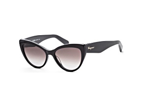 Ferragamo Women's 56mm Black Sunglasses